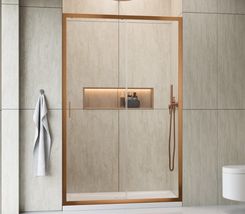 Zdjęcie Radaway Alienta Brushed Copper DWJ 100 cm Przejrzyste - Zabrze