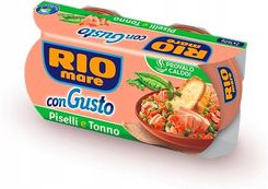 Zdjęcie Rio Mare Tuńczyk Z Groszkiem Con Gusto 2X160G - - Bartoszyce
