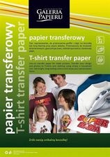 GALERIA PAPIERU Papier termotransferowy Do jasnych tkanin - zdjęcie 1