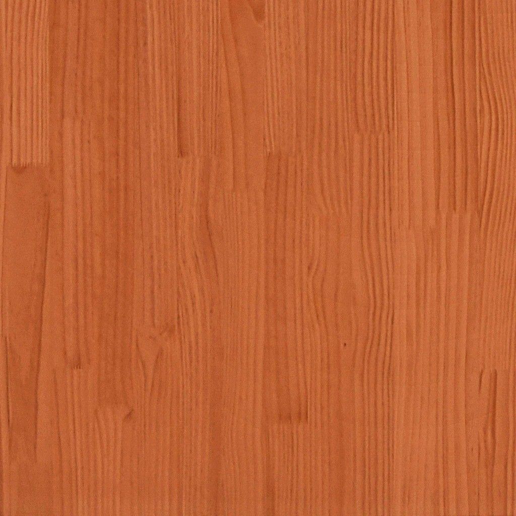 VMP YP73GMU86BU4 Łóżko podwójne Brązowe 140x200 ze stelażem z ...