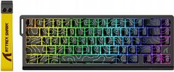 Zdjęcie Klawiatura Attack Shark X68 HE Czarny (X68HEBLACK) - Rawicz