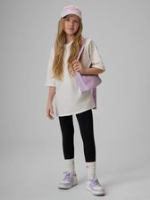 Zdjęcie Leggins dziewczęcy 4F wysoki stan - Głuszyca