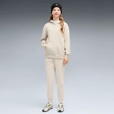 Zdjęcie Dres damski PUMA beżowy Fleece Essentials z kapturem - Stęszew