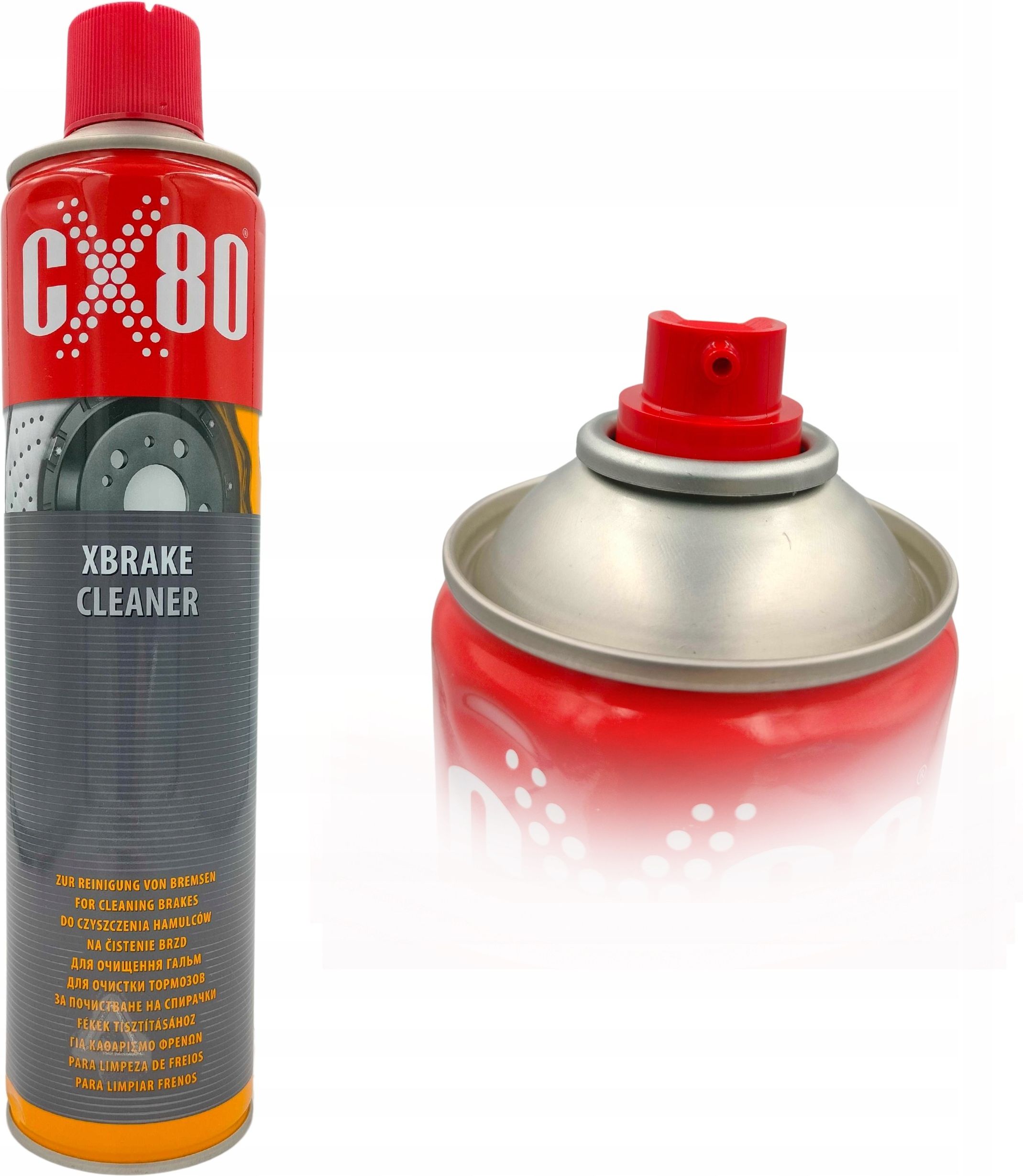 Cx80 3X Xbrake Cleaner 600ml Zmywacz Do Hamulców Odtłuszczacz Cleaner ...