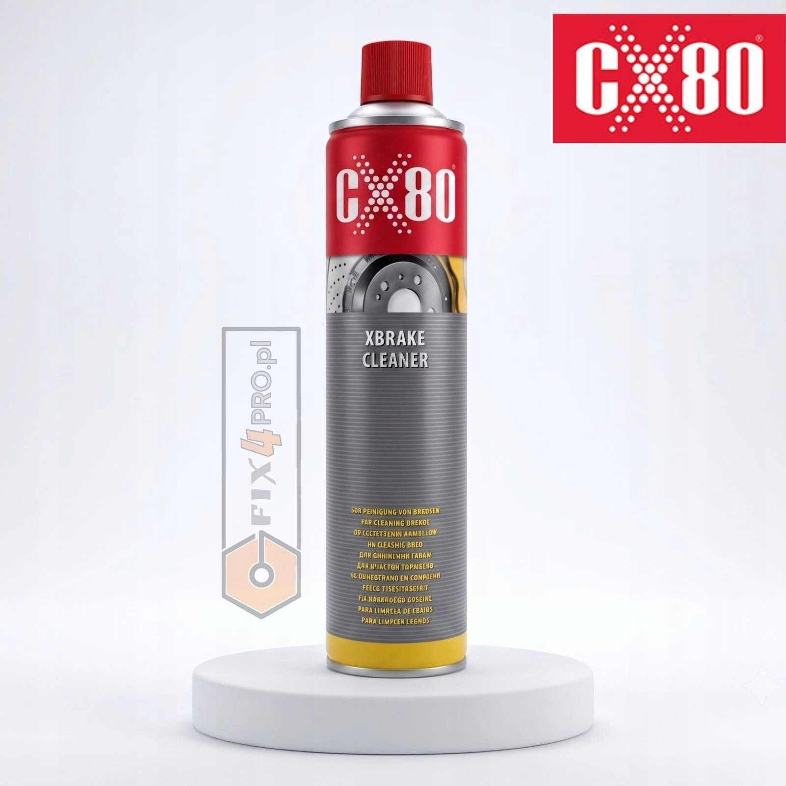 Cx80 3X Xbrake Cleaner 600ml Zmywacz Do Hamulców Odtłuszczacz Cleaner ...