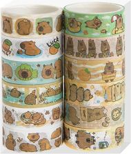 Zdjęcie Zestaw Taśm Washi 1,5Cm X 2M 12Szt. Kapibara Dpcraft - Tarnogród