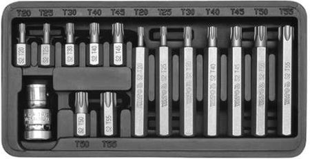 Yato Zestaw 15 końcówek wkrętakowych TORX YT-0411 - Opinie i