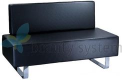 Zdjęcie beauty system Kanapa do poczekalni Messina BD-6713 czarna - Brzeziny