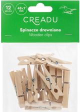 Zdjęcie Empik Creadu Spinacze Drewniane 4,8X0,7Mm 12szt. - Reszel