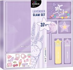 Zdjęcie Glam Set Lawendowy 37 Elementy Kidea Gsl37Ka - Płock