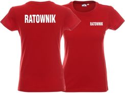 Zdjęcie T-shirt RATOWNIK czerwony - Lidzbark Warmiński