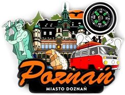 Zdjęcie Magnes Poznań kompas - Obrzycko