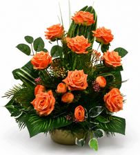Zdjęcie Stroik Róże Na Cmentarz 27 Cm 5908110351447 - Zakliczyn