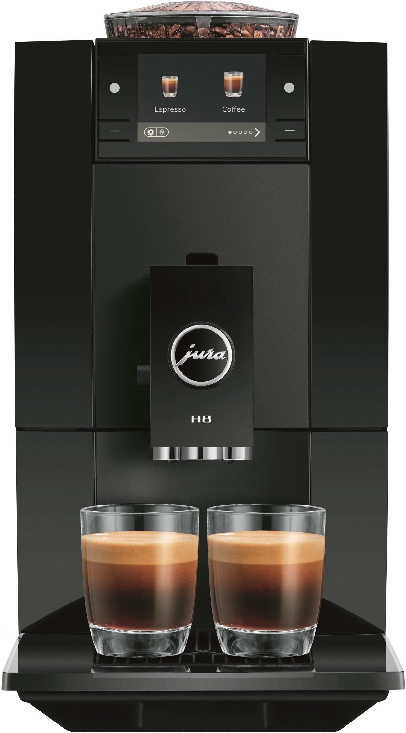 Ekspres do kawy Jura A8 Piano Black