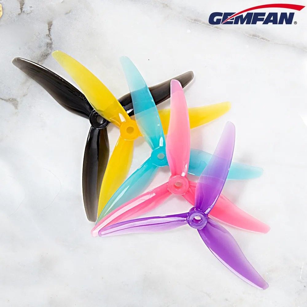 Gemfan Hurricane 51477-3 Pc Różowe Śmigła 3-Łopatowe Do Dronów ...