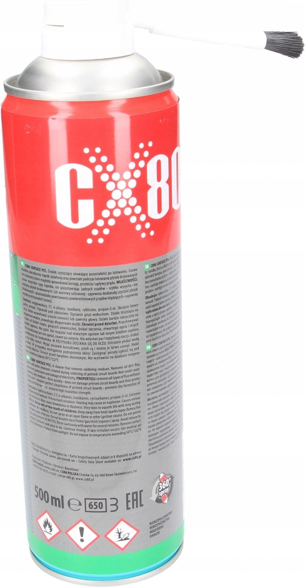 Cx80 Preparat Do Czyszczenia Topnika Po Lutowaniu Contacx Pcc Spray Cx ...