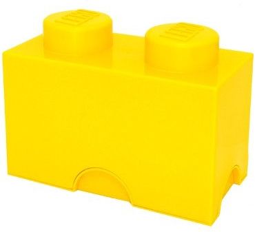 Plast Team Pojemnik Na Klocki Lego Żółty 4002