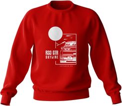 Zdjęcie 4Stance.Pl Bluza Nissan Sk ine R33 Gtr Czerwona - Barczewo