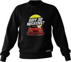 Zdjęcie 4Stance.Pl Czarna Bluza Bmw E36 Why So Negative? - Barczewo