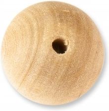 Zdjęcie Koralik Drewniany Decoupage Do Makram 30Mm 3Cm - Biskupiec