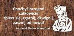 Zdjęcie Akatja Stefan Wyszyński: Cytat Wycinanka Z Kartonu Standard - Bartoszyce