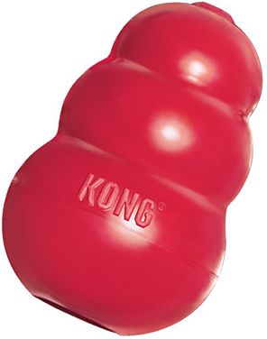 Kong Classic Gryzak Czerwony XS