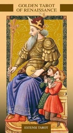 Golden Tarot of Renaissance - złoty Tarot Renesansu
