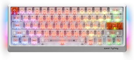 Klawiatura Qwertykey QK61 HE Phantom Biała (QWERTYKEYQK61HEPHANTOMBIALA ...