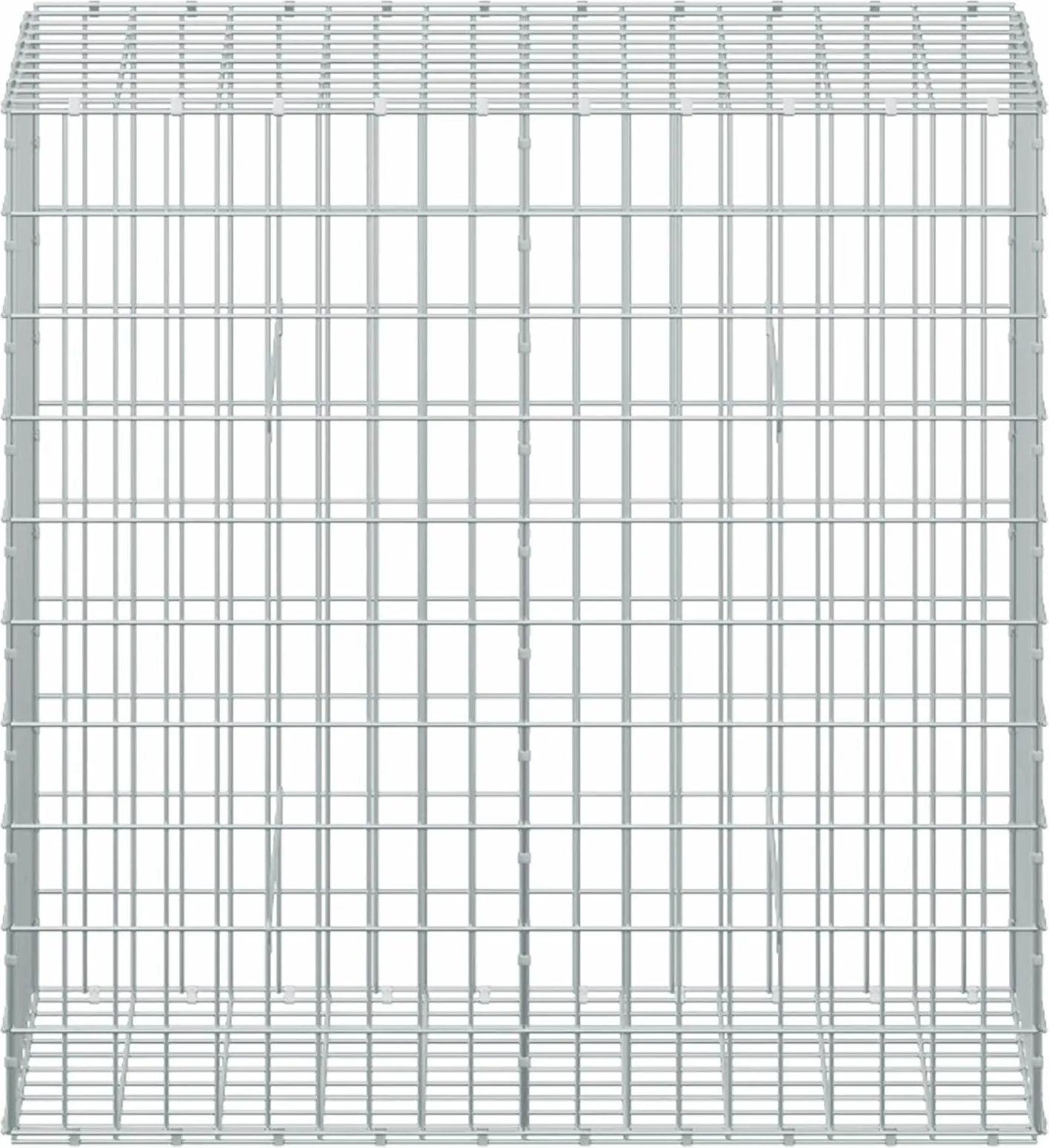 Vidaxl Gabion z drutu 3,5 mm i siatką 5x10 cm 50x100x100 cm - Ceny i ...