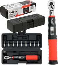 Zdjęcie Yato Zestaw Kluczy Dynamometrycznych 1/4" 5 25Nm 11-Elementów - Krzepice