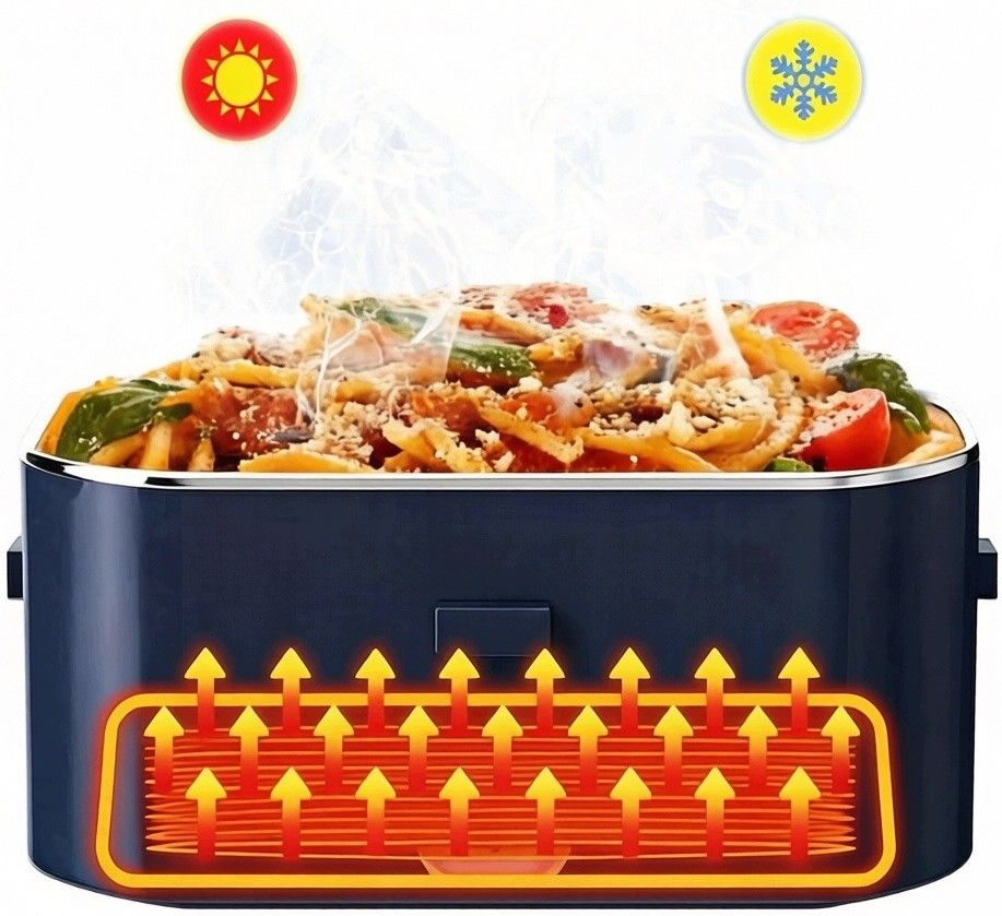 Podgrzewany Lunch Box Elektryczny Przenośny Pojemnik Na Jedzenie Obiad ...