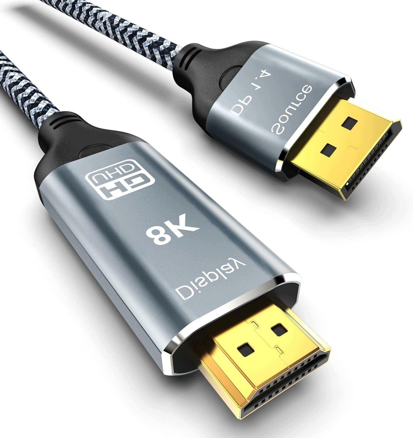 Pc Kabel Displayport 8K Do Hdmi 2.1 3M 8K60Hz 4K120Hz 144Hz Hdr Dsc Usb ...