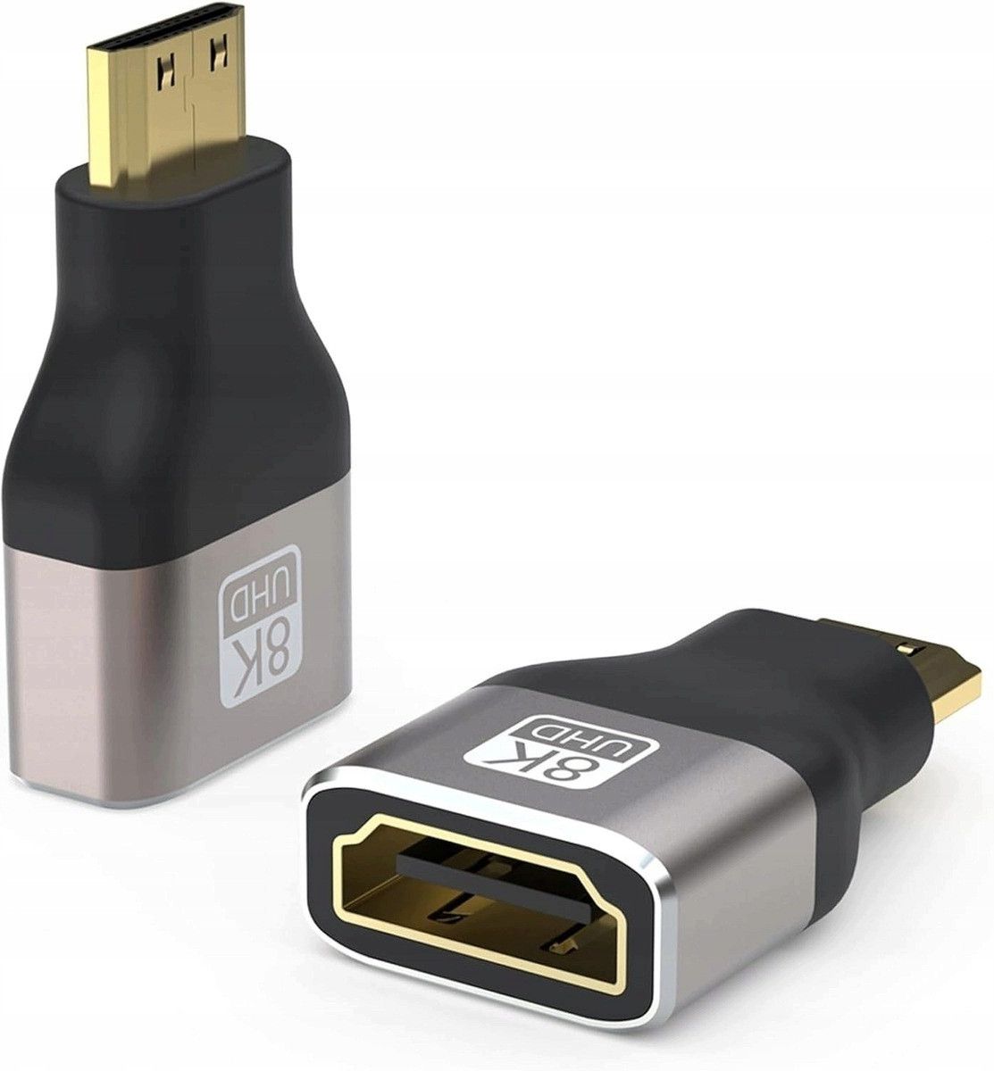 Hdmi Convert Adapter Mini Hdmi 8K Na Gniazdo Hdmi 48 Gbit/S 2 Sztuki - Opinie i ceny ...