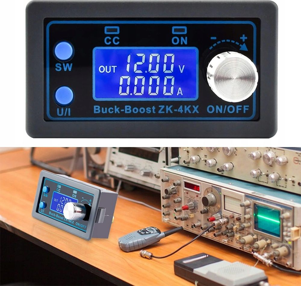 Przetwornica Dc Buck Boost Lcd 0.5-30V Wyjście 5-30V Do Solar ...