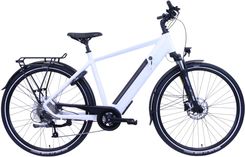 Zdjęcie Rower Elektryczny 28" Fuzlu E-Trekking Integrated Bafang 53 cm Biały - Darłowo