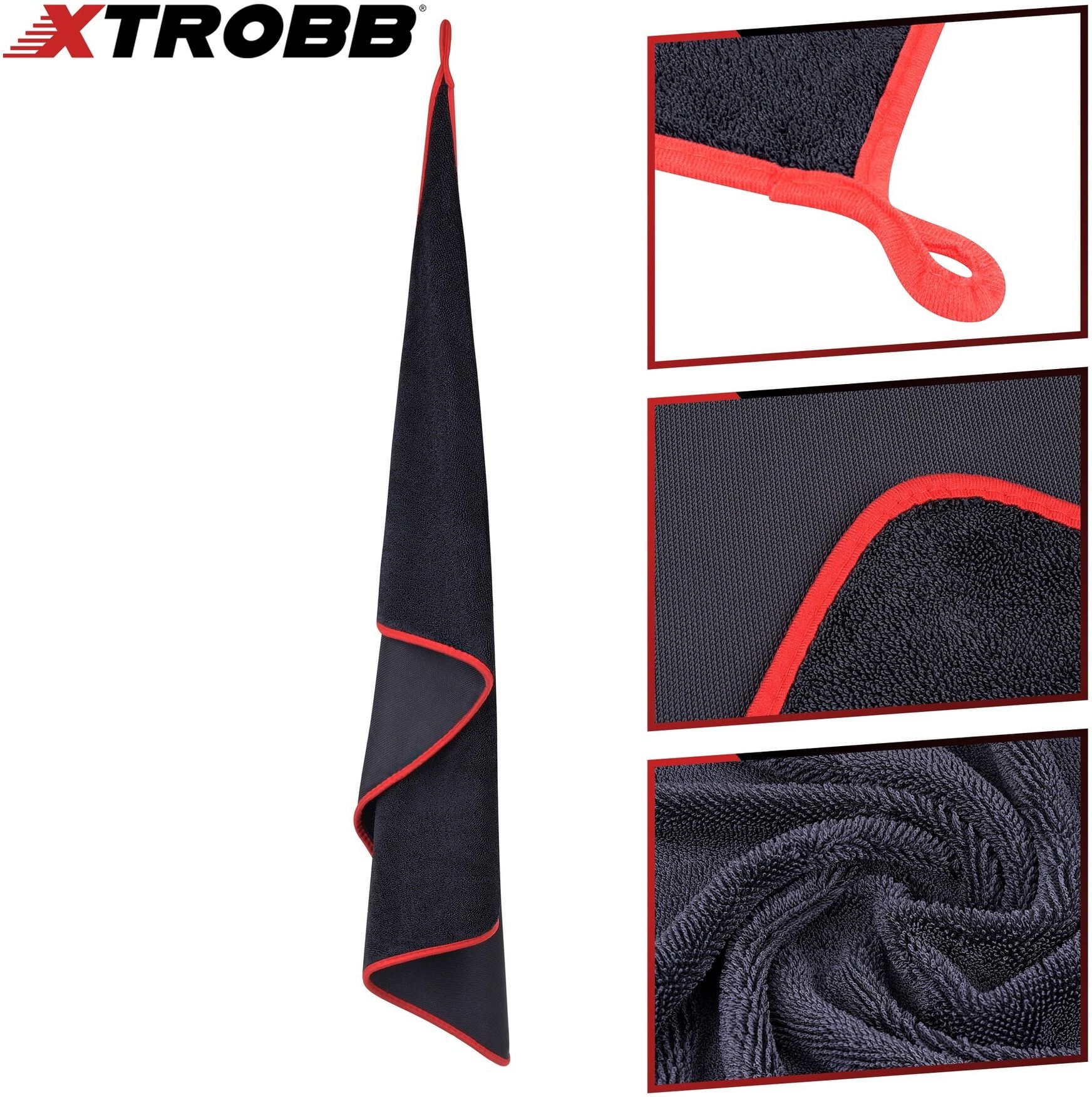 Maxy Ręcznik Do Osuszania Auta Samochodu Szyb Z Mikrofibry 600 Gsm Duży ...