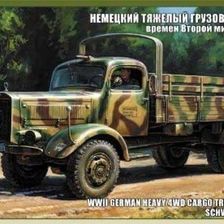 Zdjęcie Zvezda Heavy German Cargo Truck L 4500 S (MzV-3596) - Łomianki