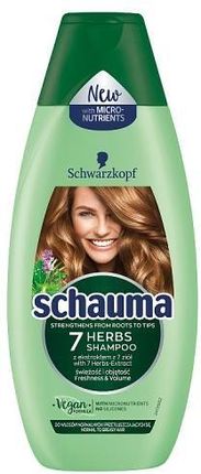 Schwarzkopf Schauma Szampon do włosów ziołowy 250ml /2 szt/