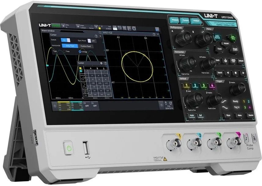 Miernik Uniwersalny Uni T Oscyloskop Cyfrowy 4X80Mhz 1 25Gsa S 12 Bit w miernik-uniwersalny-uni-t-oscyloskop-cyfrowy-4x80mhz-1-25gsa-s-12-bit-w