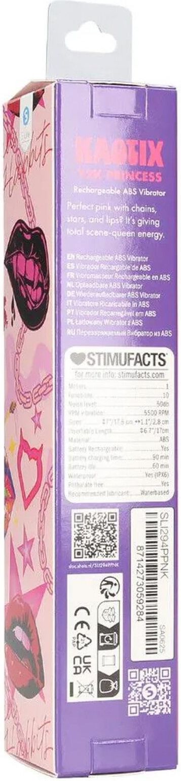 3665 Kaotix Y2K Princess Rechargeable Vibrator Powder Pink - Ceneo.pl