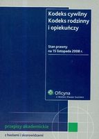 Kodeks cywilny Kodeks rodzinny i opiekuńczy