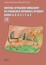 Materiał wyrazowo-obrazkowy do utrwalania poprawnej wymowy głosek a, o, u, e, i, y, ą, ę - Małgorzata Piszczek, Grażyna Krzysztoszek (E-book)