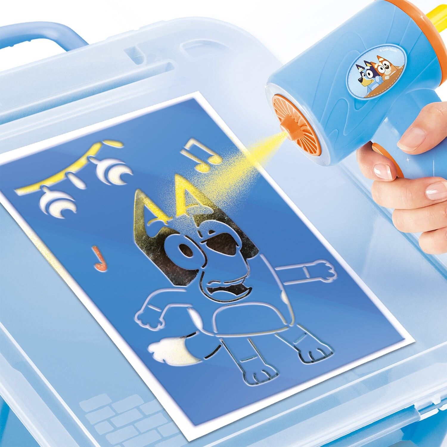 Bluey Airbrush Art Activity Case 266002 - Ceny i opinie - Ceneo.pl