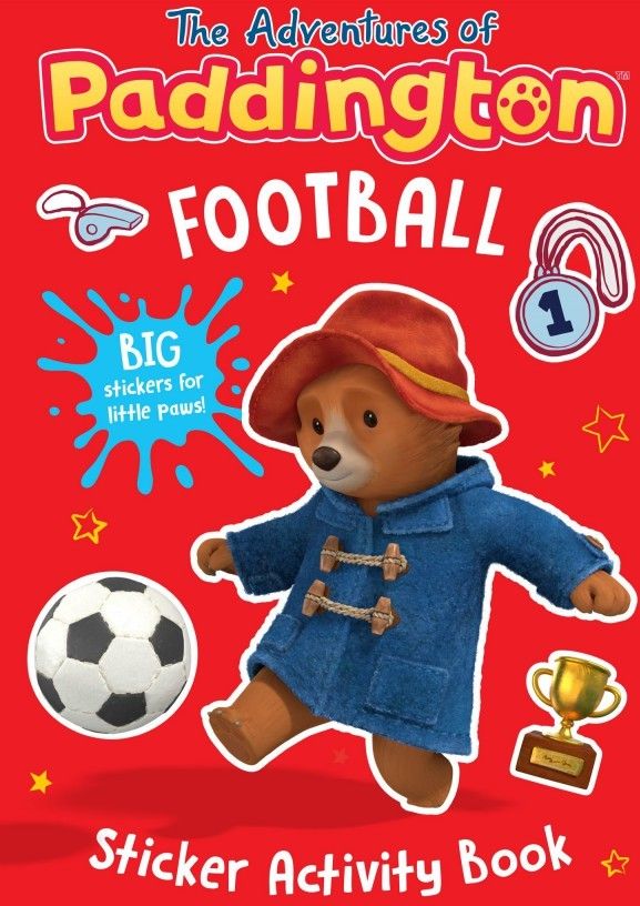 Football Sticker Activity Book: A fun football-themed Paddington ...