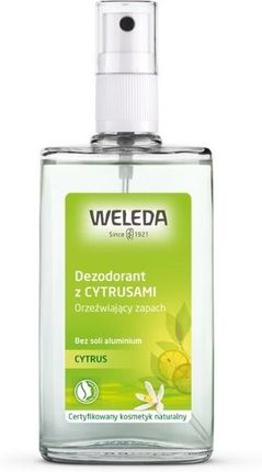 Weleda Body Care spray Citrus dezodorant 100ml