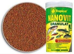 Zdjęcie TROPICAL NANOVIT 100ML/70G GRANULAT POKARM DLA MAŁYCH RYB AKWARIOWYCH I NARYBKU - Zakroczym