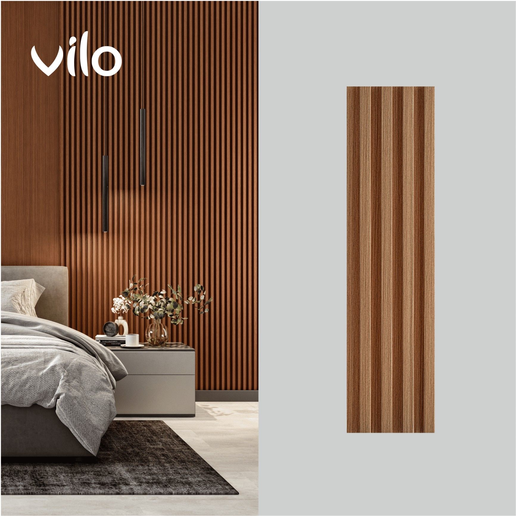 VILO Panel Dekoracyjny PVC Beżowy Matowy MR000000005601987 14,8x265 cm ...