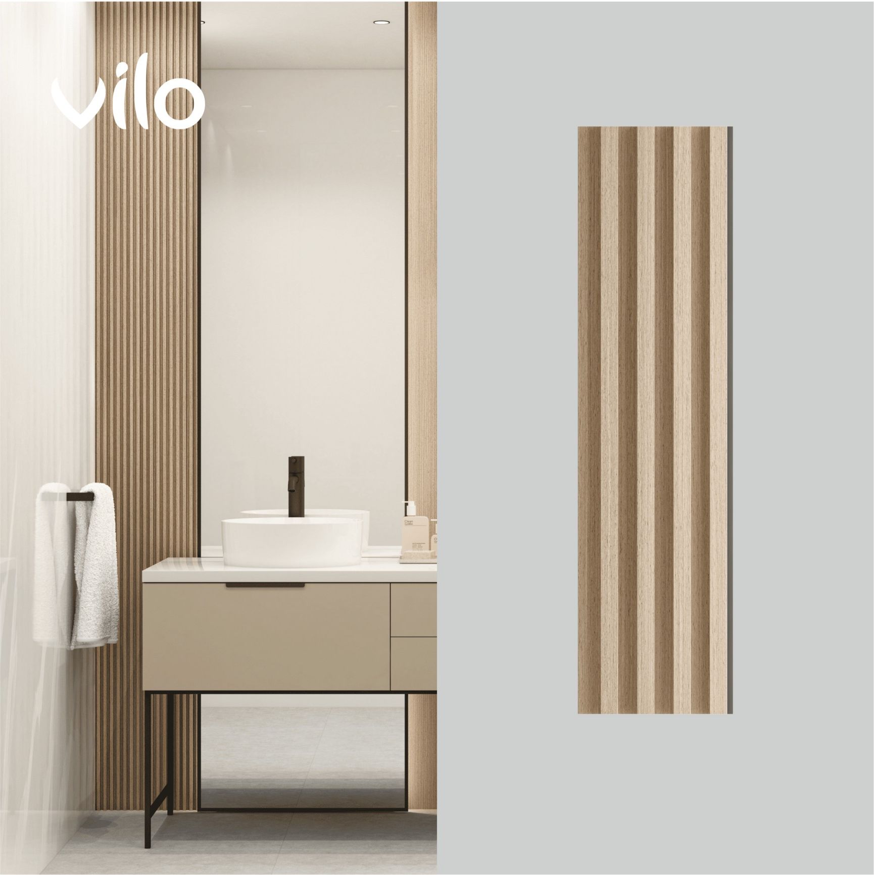 VILO Panel Dekoracyjny PVC MPC S Ciemny Szary Mat MR000000005601989 14 ...