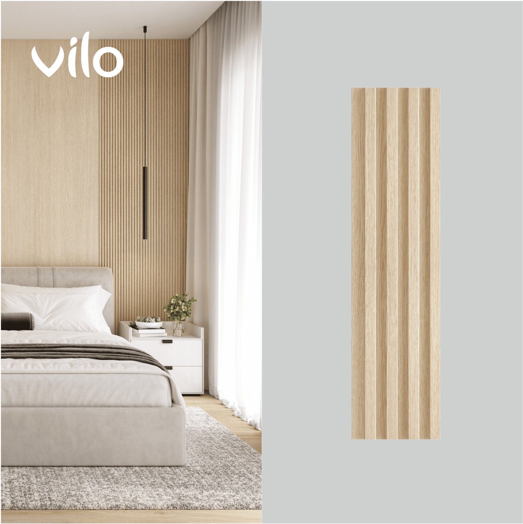 VILO Panel Dekoracyjny PVC MPC S Ciemny Szary Mat MR000000005601989 14 ...