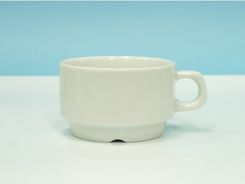 Zdjęcie Lubiana filiżanka 0,20 niska hel biała - Tarnowskie Góry